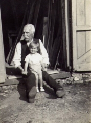 Fred & Nigel Cuff 1938 - click to enlarge Fred & Nigel Cuff 1938